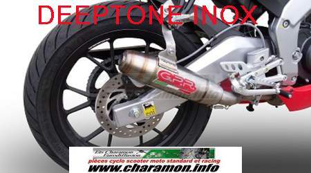 Pot d'échappement GPR pour aprilia 125  RS4 2011 avec catalyseur - Image 1